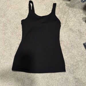 Alo Yoga tank top, size small, black, built in bra